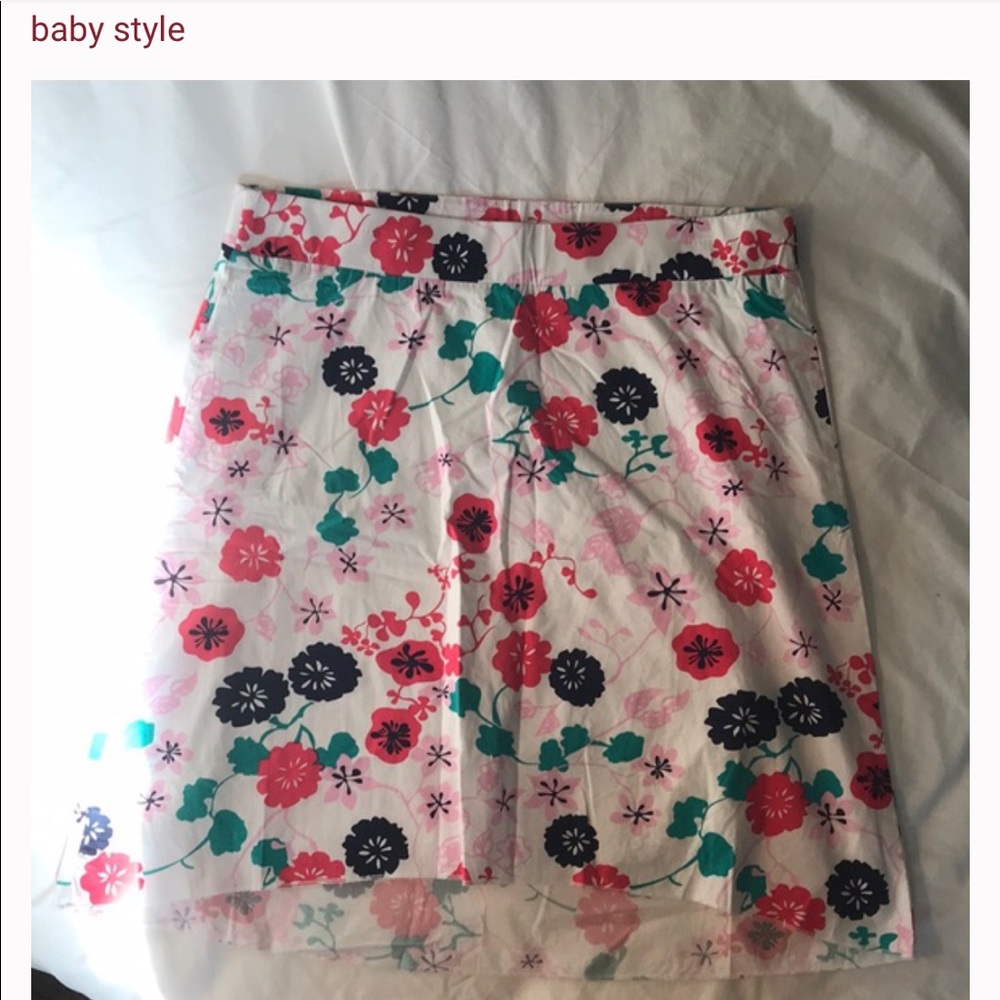 Darling hi low floral skirt
